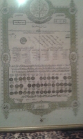 Ahmet Rıza Efendi  Diploma